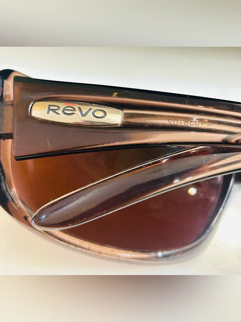 Revo polarized men’s sunglasses tortoise
